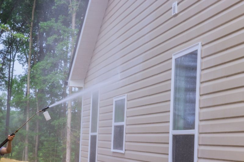 Cleaning the Siding Surface